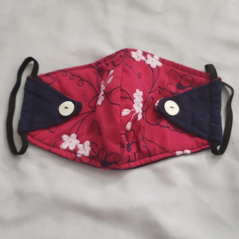 Handmade/Hand Crafted  Reversable Face Mask
